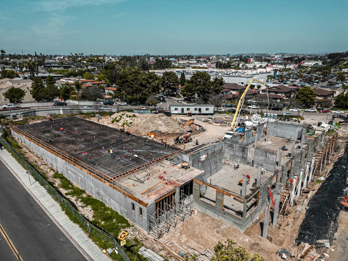 Kimball Highlands, a PW Concrete structural concrete project in Southern California